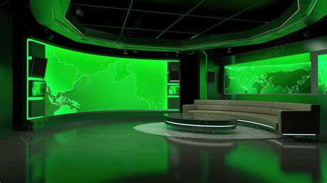 Green Screen News Experience A 3d Virtual Tv Studio Background News