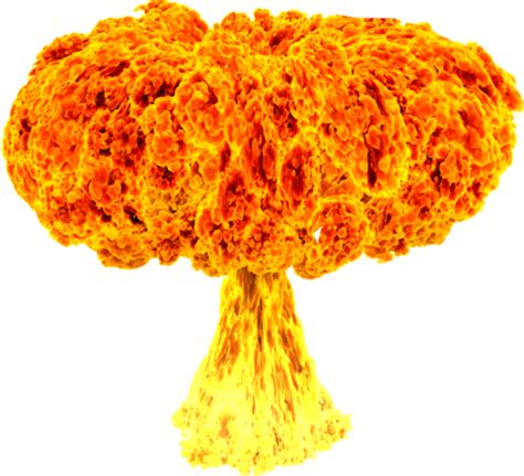 Atomic Bomb Explosion Animation Cartoon Animated Nuclear Explosion