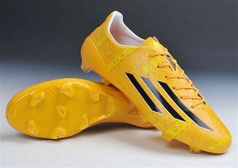 Read up on his signature adidas f50's and buy yours, here! Adidas Leo Messi's 2014 F50 adiZero FG football boots ...