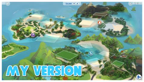 Sims 4 Sulani Realistic Map Override Micat Game