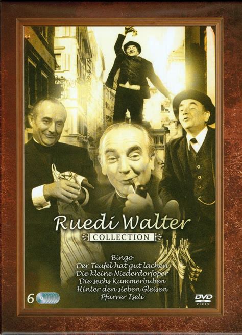 Ruedi Walter Collection 6 Dvds Cedech