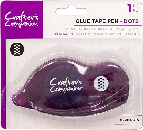Crafters Companion Crafting Double Sided Extra Strong Glue Tape Pen