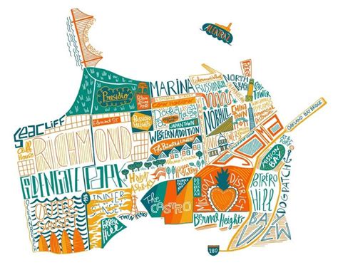 30 Brilliant Tips For Creating Illustrated Maps Illustrated Map San