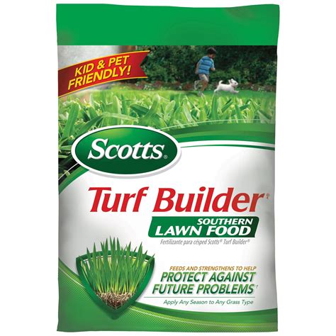 It helps build a thicker q5: Scotts Turf Builder® Southern Lawn Food - Lawn & Garden ...