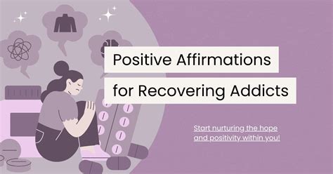 120 Positive Affirmations For Recovering Addicts Self Affirmations Daily