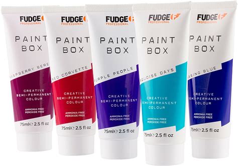 Fudge Paintbox Creative Semi Permanent Colour Tinta Capelli