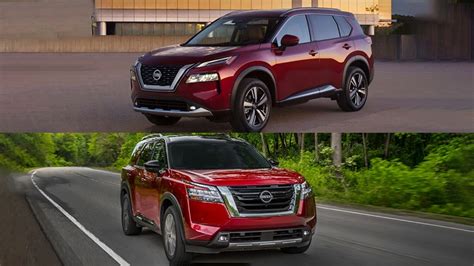2022 Nissan Rogue Vs 2022 Nissan Pathfinder Whats The Difference