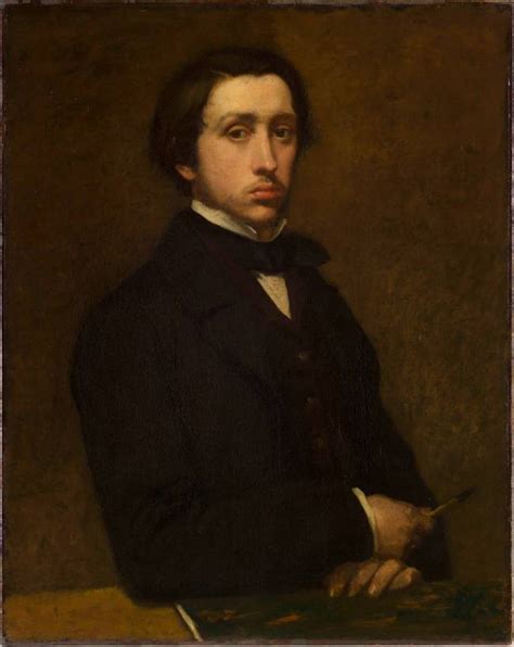 Portrait De Lartiste De Edgar Degas Reproduction Dart Haut De Gamme
