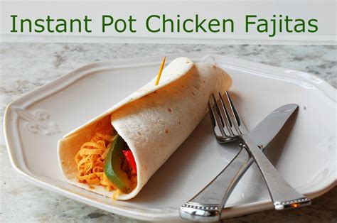 Cook at high pressure for only 5 minutes. Instant Pot Chicken Fajitas (with a slow cooker option) - Eat at Home
