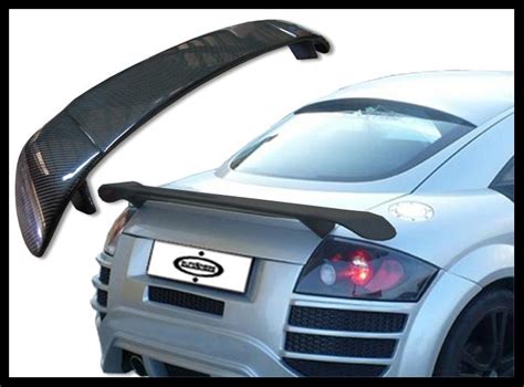 Carbon Designs Audi Tt Mk1 8n 98 06 Carbon Rear Spoiler Car Web Shop