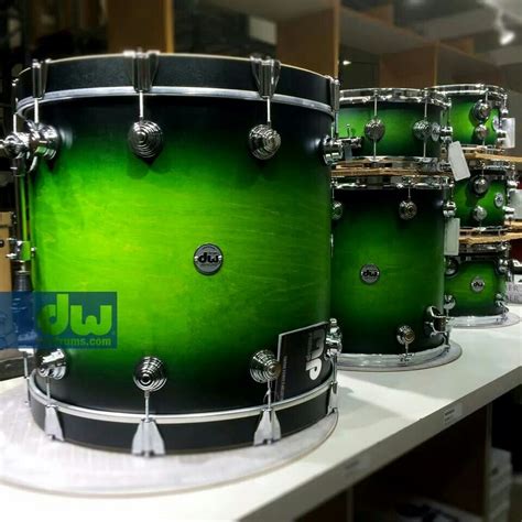 Green Machine Dw Drums Drum Music Sonor Drumline How To Play Drums