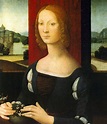 ca. 1481-1483 Caterina Sforza by Lorenzo de Credi (Pinacoteca Civica di ...