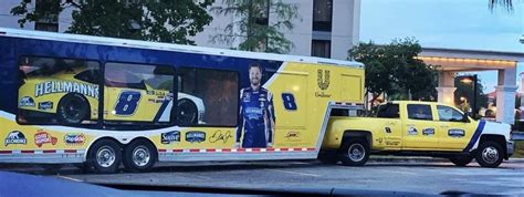 3 hauler pulls into daytona #nascar #preseasonthunder. Pin by ANDREW on Show Car Haulers and Souvenir Trailers ...