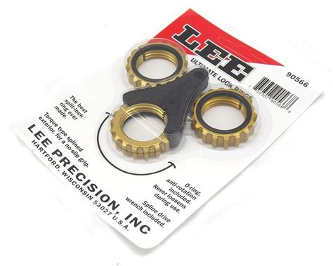 Budget Shooter Supply Lee Ultimate Lock Rings 3 Pack Budget Shooter