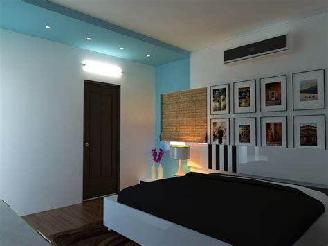 2bhk Interior Design Of Mr Sudheer Contemporary Bedroom