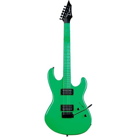 Dean Custom Zone Electric Guitar In Nuclear Green