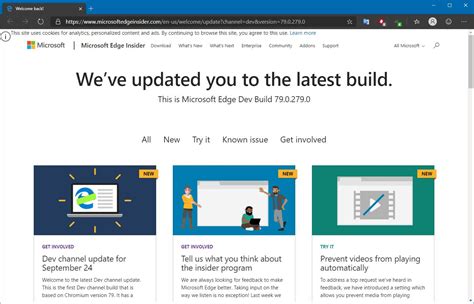 Microsoft Releases Microsoft Edge Dev Update With 3 New Features