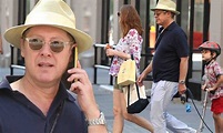 James Spader heads out in New York with son Nathaneal and girlfriend ...