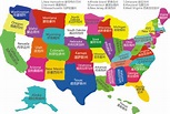 美國地圖及各州簡介 - 程式人生