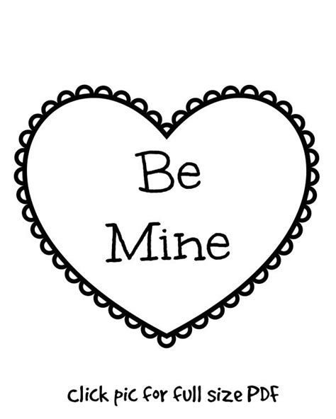 Free Printable Valentine’s Day Coloring Sheets | Valentines day
