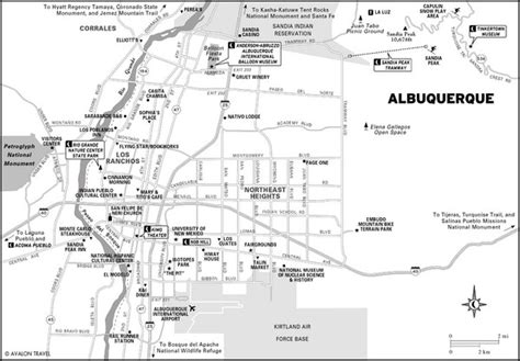 Albuquerque New Mexico City Map Albuquerque New Mexico Mappery