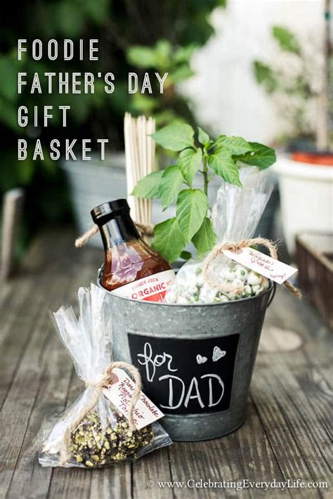 Fathers day gifts on a budget. Foodie Father's Day Gift Basket