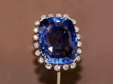 The Logan Sapphire One Of The Largest Faceted Blue Sapphires