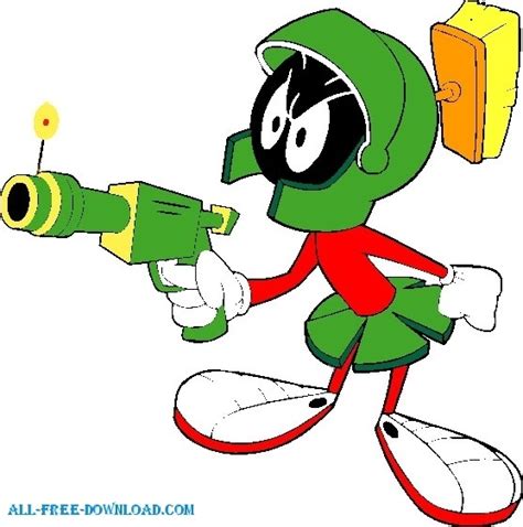 Marvin Martian Free Vector Download 12 Free Vector For Commercial Use