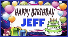 Happy Birthday JEFF images gif | Birthday Greeting | birthday.kim