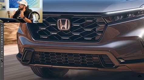 All New 2023 Honda Cr V Is Treated As A Mere Facelift Gets Rugged Cgi