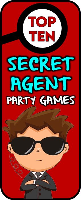 Spy Party Games Secret Agent Birthday Theme Artofit
