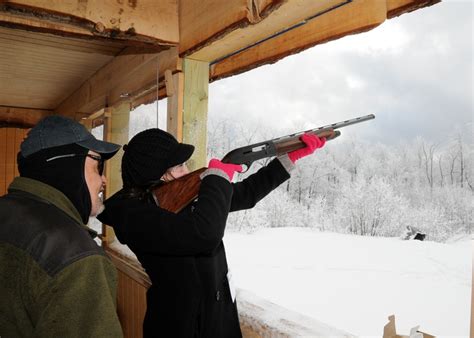 Shooting sporting clays is a great way to practice for bird hunting. Sporting Clays www.7springs.com | Winter Fun on the ...