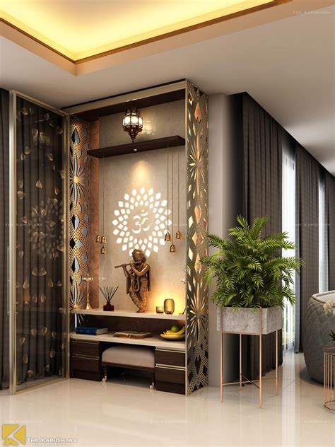 Mandir In Living Room Designs Bryont Blog