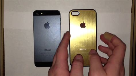 Iphone 5 gold case price spigen iphone 5s 5 case cover tough armor (champagne gold. Gold iphone 5 case review - YouTube