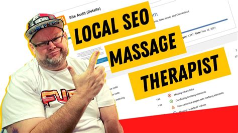 Local Seo Audit Massage Therapist Seo 1 Local Seo 2021 Youtube