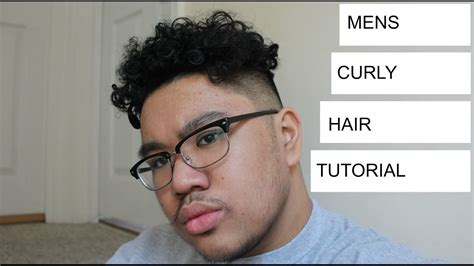 Straight To Curly Hair Mens Curly Hair Tutorial Man Perm Branch1302