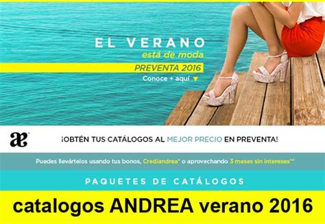 Andrea Preventa De Catálogos Verano 2016
