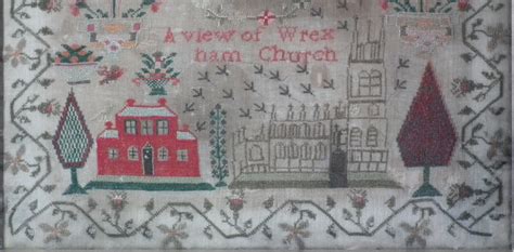 Welsh Folk Art Samplers Yet Another Church