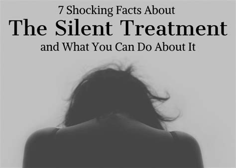 7 Shocking Facts About The Silent Treatment In A Relationship And Why Its Abusive Pairedlife
