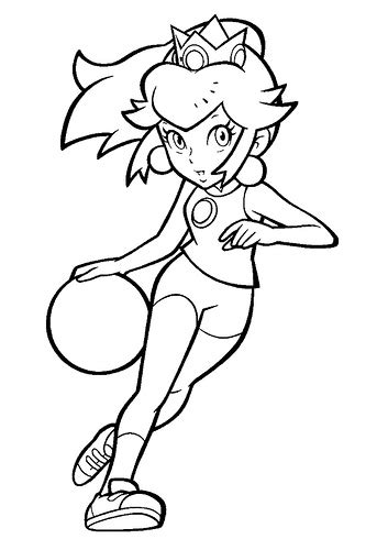 Super Mario Bros - Dibujos para colorear