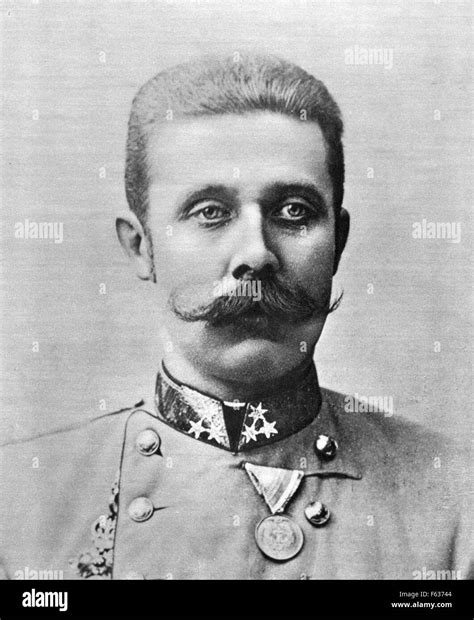 Archduke Franz Ferdinand Of Austria Stock Photo Alamy