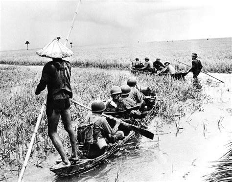 Vietnam War 1960 Vietnam Army Peasants Ferry Vietnamese Flickr