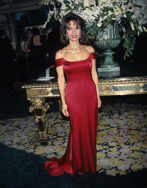 susan lucci fashion red formal dress one shoulder formal dress