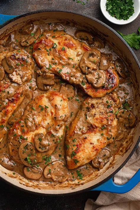 Chicken Marsala Recipe One Pan Olivias Cuisine