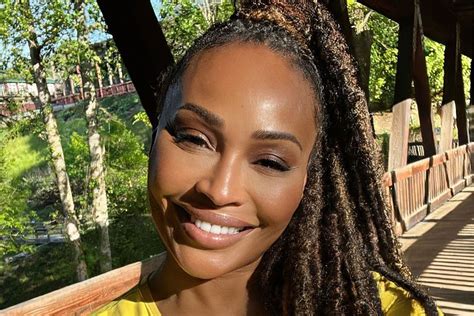Cynthia Bailey Wears Hot Pink Cutout Swimsuit Photo The Daily Dish