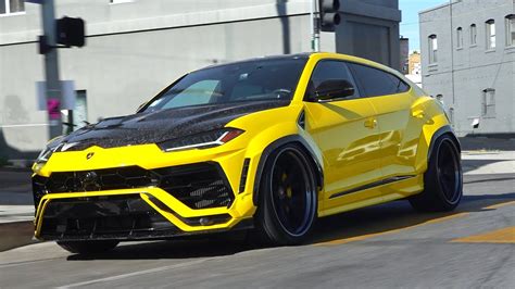 Chief Keefs Yellow Widebody Lamborghini Urus Youtube