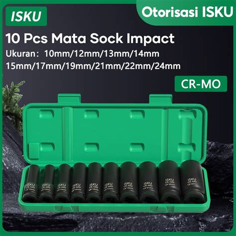 Jual Isku Kunci Mata Sock Set Pcs Krom Molibenum Extention