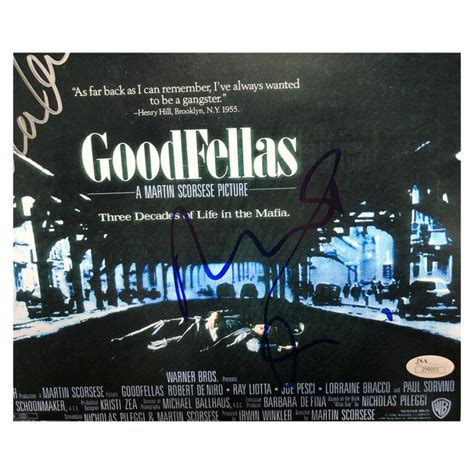 Goodfellas Signed Movie Memorabilia Elite Exclusives