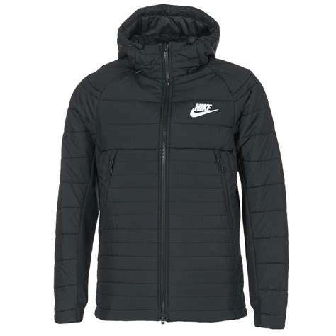 Nike Nsw Syn Fill Av15 Jkt Hd Mens Jacket In Black For Men Lyst