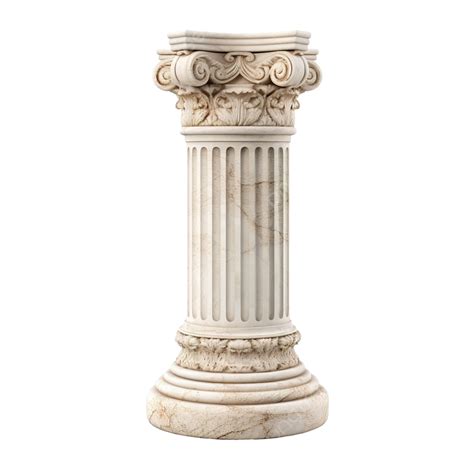 3d Roman Pillar Stone Pillar Roman Roman Columns Png Transparent